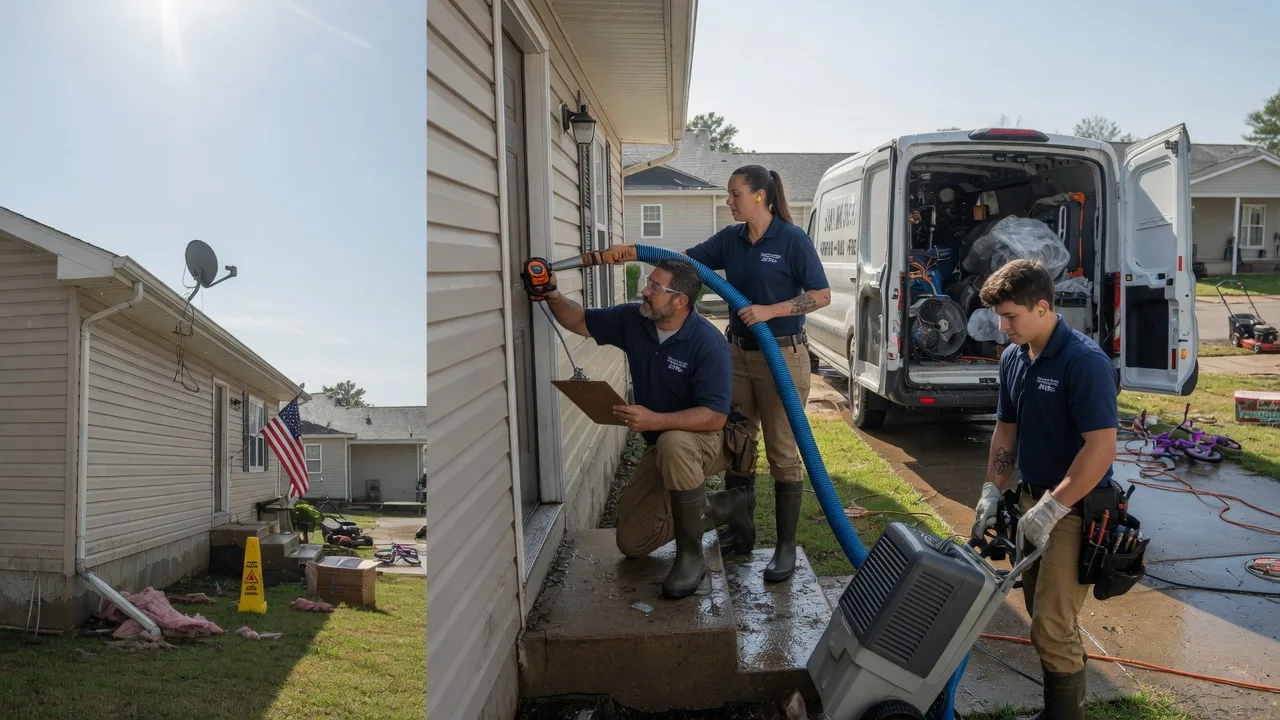 Ceiling Water Damage Restoration in Lena, WI near me