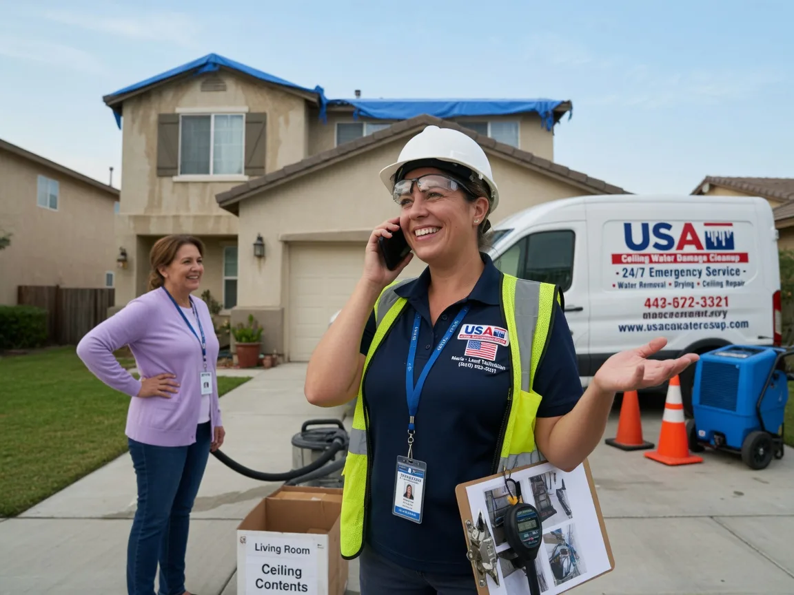 Ceiling Water Damage Restoration Lena, WI FAQs